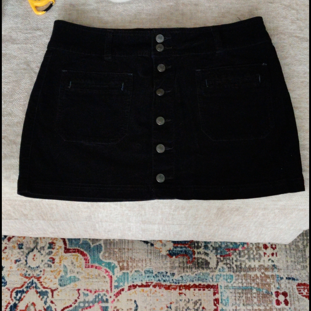 Cord skirt